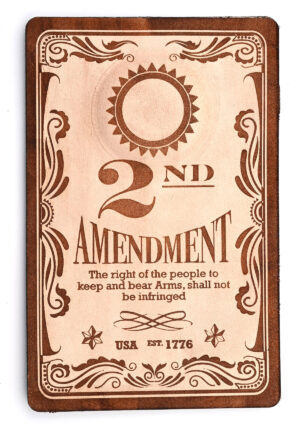 2nd Amendment Leather Muzzle Rest