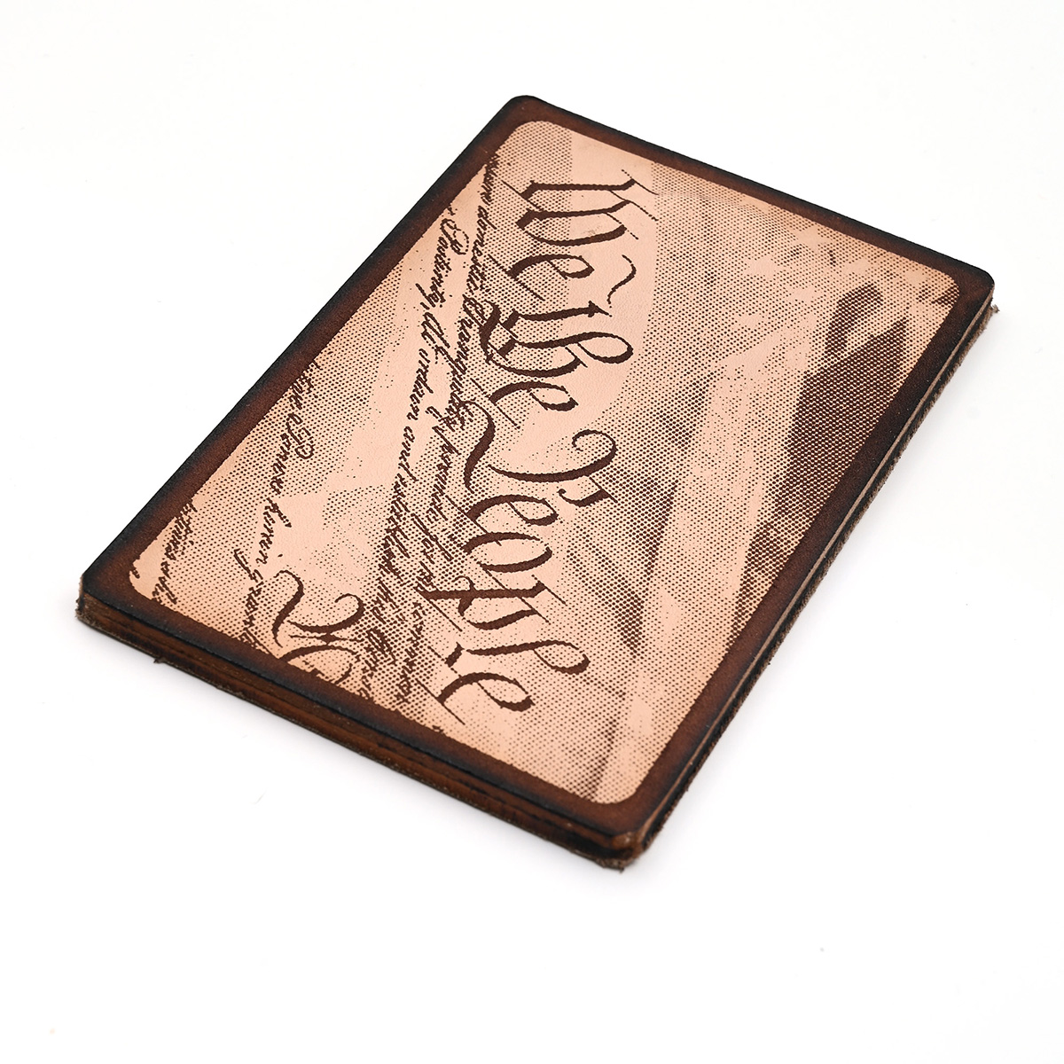 We The People Leather Muzzle Rest - Image 2