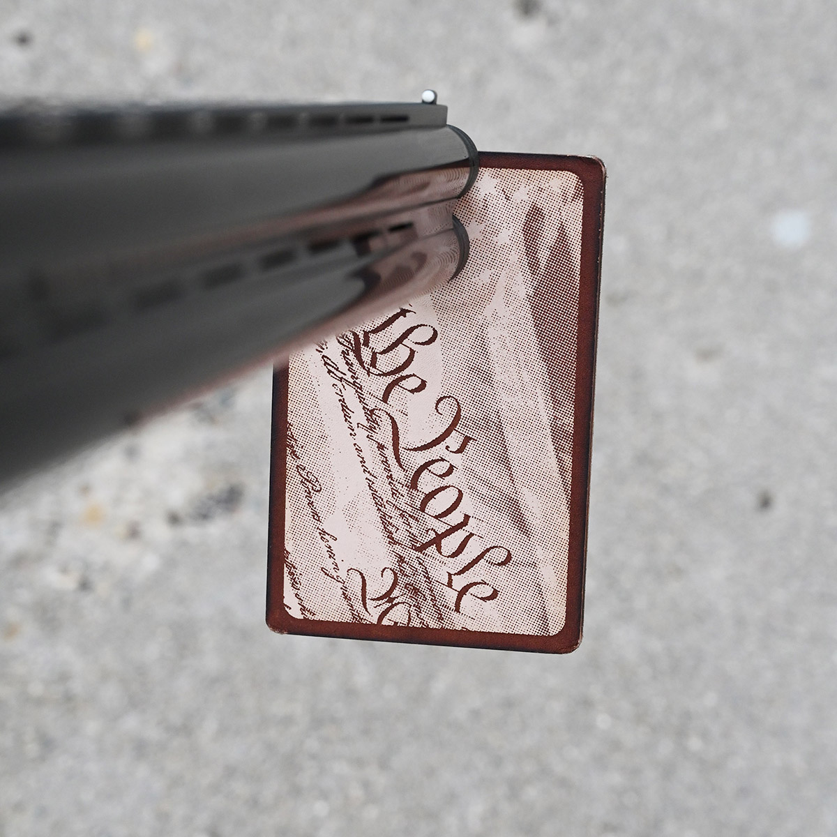 We The People Leather Muzzle Rest - Image 4